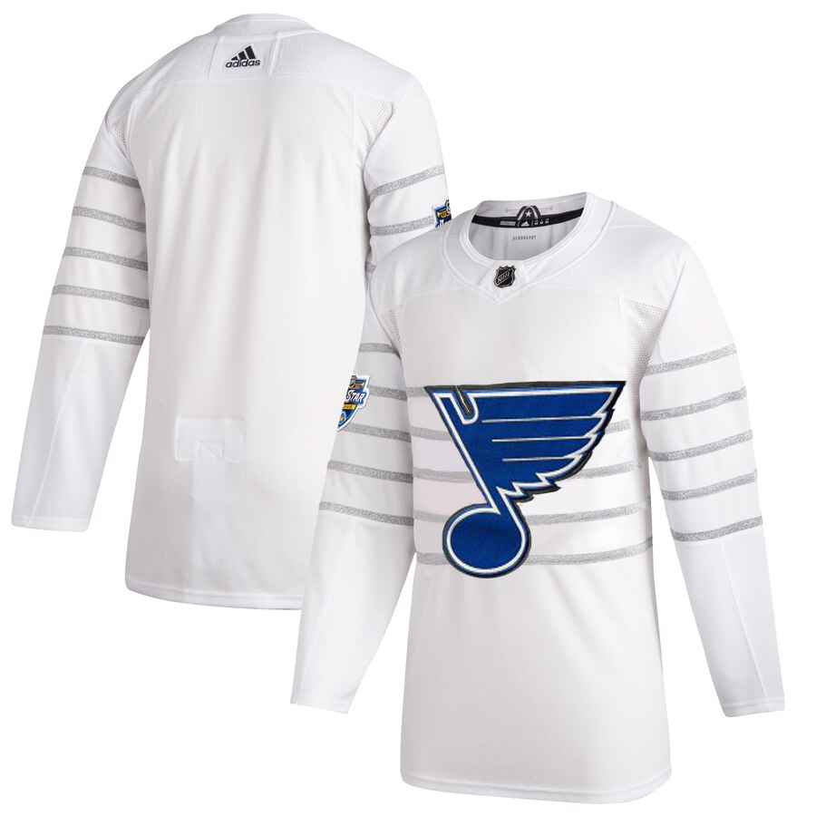 Cheap Men St. Louis Blues Adidas White 2020 NHL All Star Game Authentic Jersey